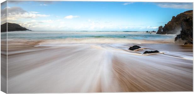 The Atlantic Rush - Dalmore - Isle Of Lewis Outer  Canvas Print by Phil Durkin DPAGB BPE4