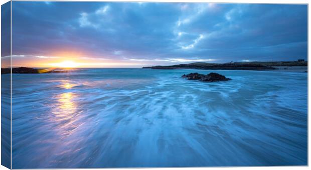 Coastal Blue Hour In The Scottish Highlands Canvas Print by Phil Durkin DPAGB BPE4
