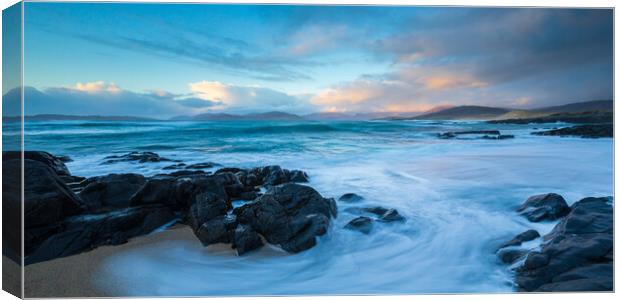 Outer Hebrides  beach Scotland Canvas Print by Phil Durkin DPAGB BPE4