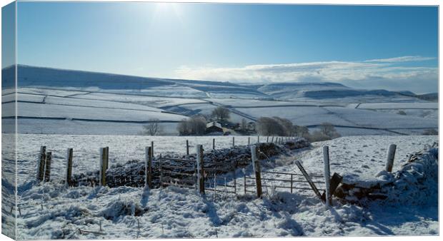 Peak District Fells Canvas Print by Phil Durkin DPAGB BPE4