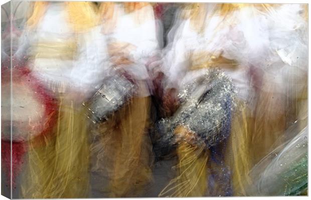 People in the Three Wise Men March Canvas Print by Jose Manuel Espigares Garc
