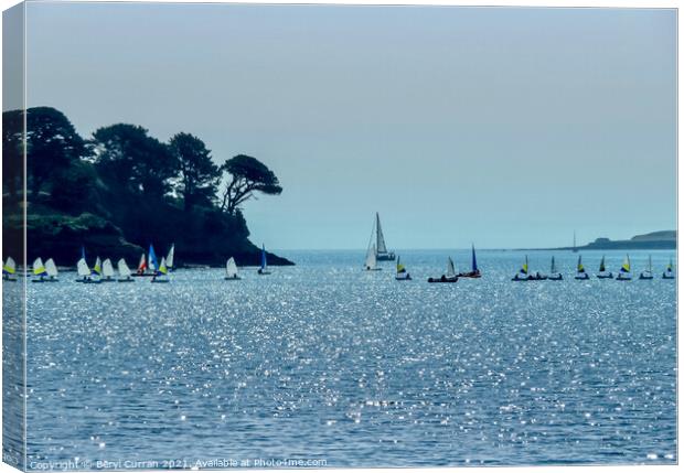 Serenity at Sea Canvas Print by Beryl Curran