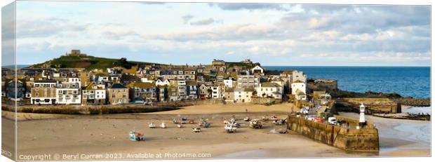 Majestic Coastal Beauty Canvas Print by Beryl Curran