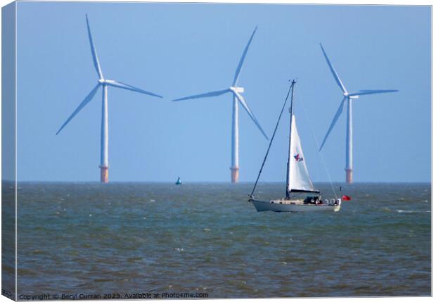 Wind power  Canvas Print by Beryl Curran