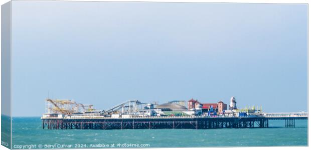 End of the Pier Brighton  Canvas Print by Beryl Curran