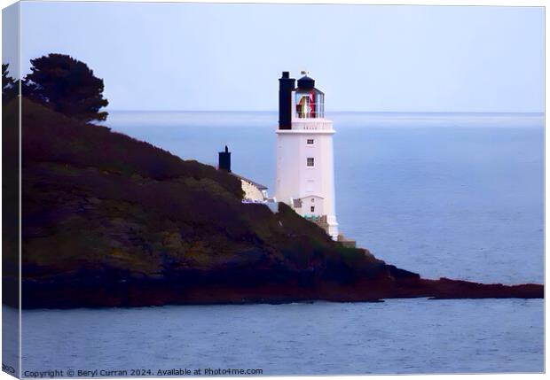 St Anthony Lighthouse  Canvas Print by Beryl Curran