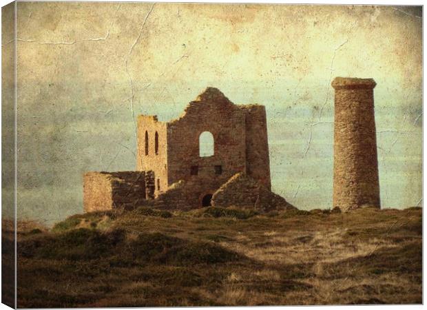 Rustic Relics of Cornwall Canvas Print by Beryl Curran