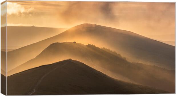 Layers of Gold Canvas Print by John Finney