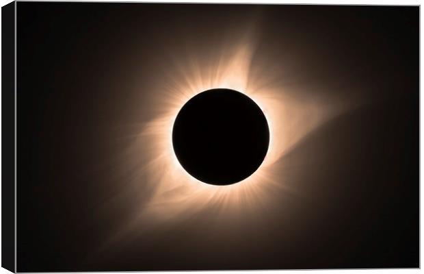 Totality  Canvas Print by John Finney