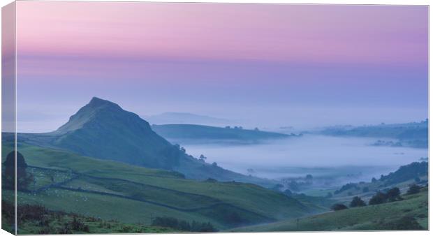 Chrome Hill Dawn Canvas Print by John Finney