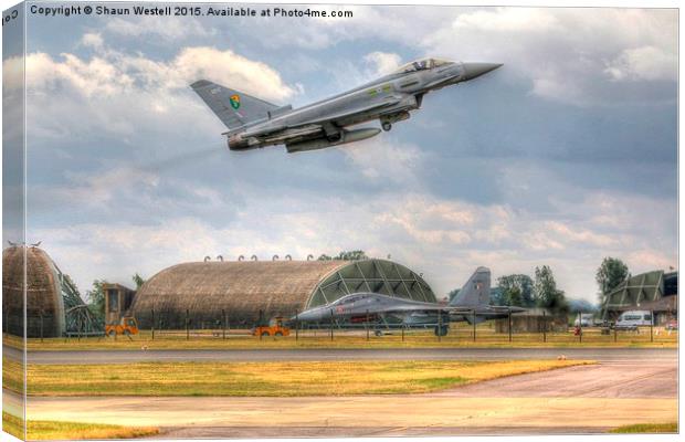 Typhoon Departure  " Catch Me " Canvas Print by Shaun Westell