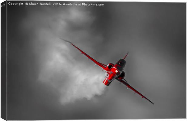 " Black n Reds " Canvas Print by Shaun Westell