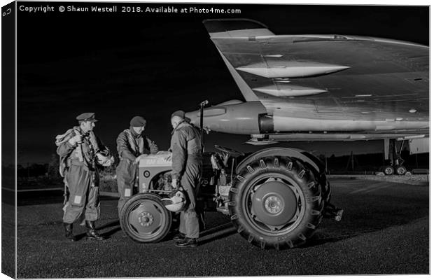  " Mission Brief " Canvas Print by Shaun Westell