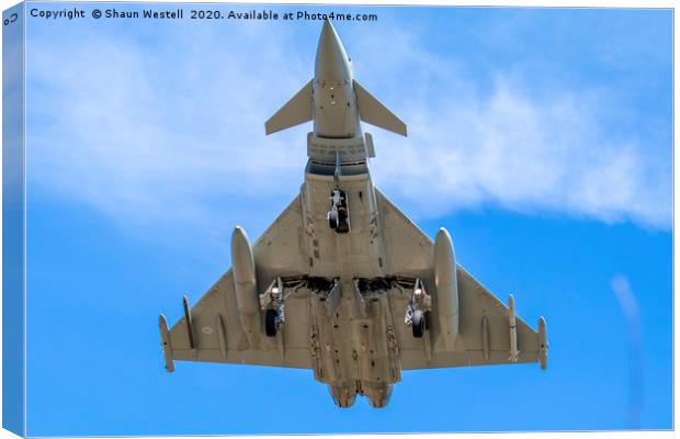 "  Typhoon Approach " Canvas Print by Shaun Westell
