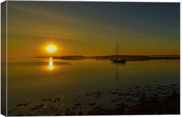 Medway Morning light Canvas Print by Chris Pickett