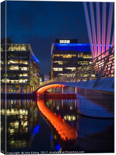 Media City 2 Canvas Print by John Ealing