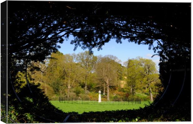 Hole Park and Gardens      Canvas Print by Terry Hunt