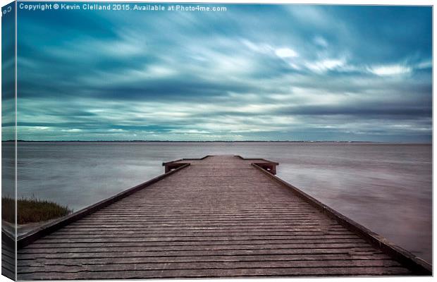 Lytham St Annes Canvas Print by Kevin Clelland