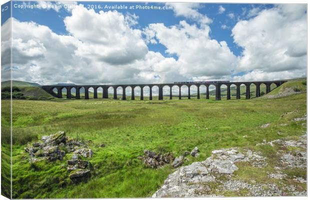 Ribbleead Viaduct Canvas Print by Kevin Clelland