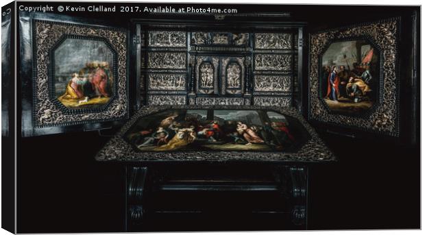 The Kings Cabinet Canvas Print by Kevin Clelland