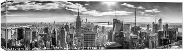 Empire State  Canvas Print by Kevin Clelland