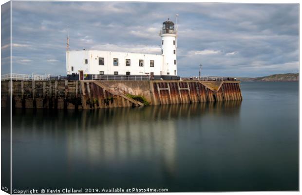 Scarborough Lighthouse Canvas Print by Kevin Clelland