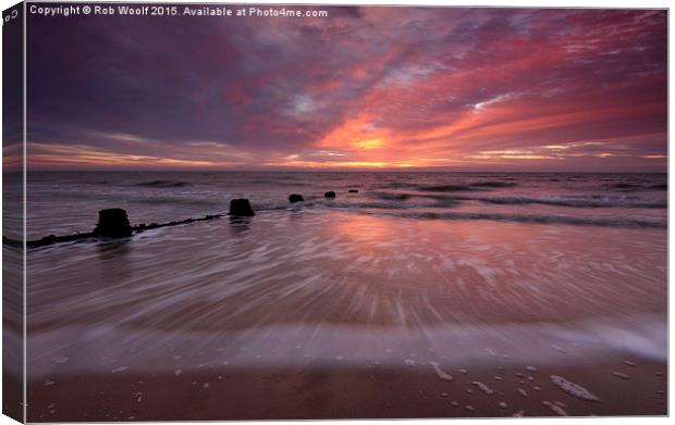  Frinton glory on Rememberance Sunday Canvas Print by Rob Woolf
