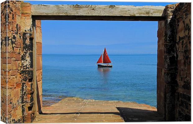  Abandoned Lifeboat Station Slipway Yacht Canvas Print by David Chennell