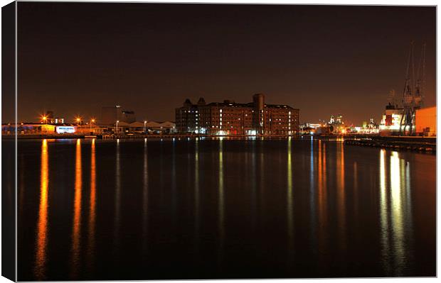  East Float Apartments At Wirral Waters  Canvas Print by David Chennell
