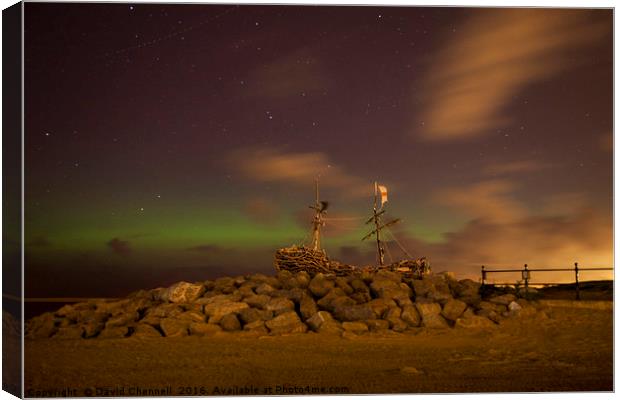 Grace Darling Aurora Canvas Print by David Chennell