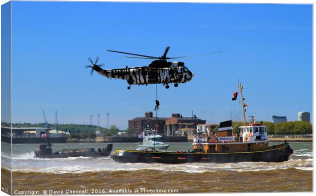 Royal Navy Special Forces Canvas Print by David Chennell
