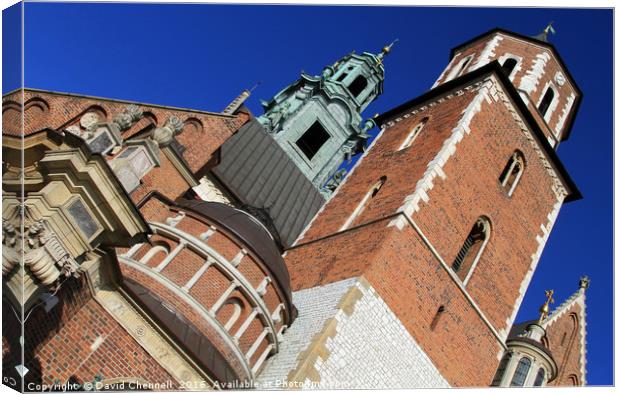 The Cathedral Basilica of St Stanislaw Vaclav  Canvas Print by David Chennell