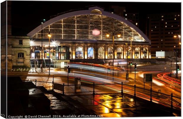 Lime Street Station Liverpool  Canvas Print by David Chennell