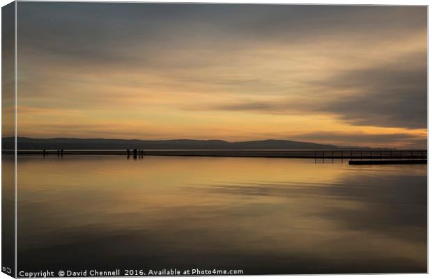 West Kirby Cloudscape   Canvas Print by David Chennell