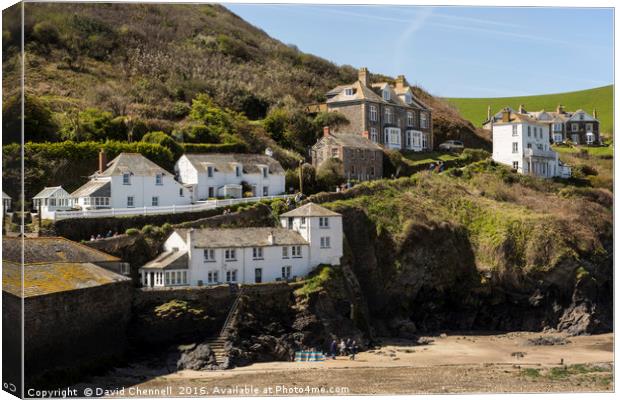 Port Isaac  Canvas Print by David Chennell
