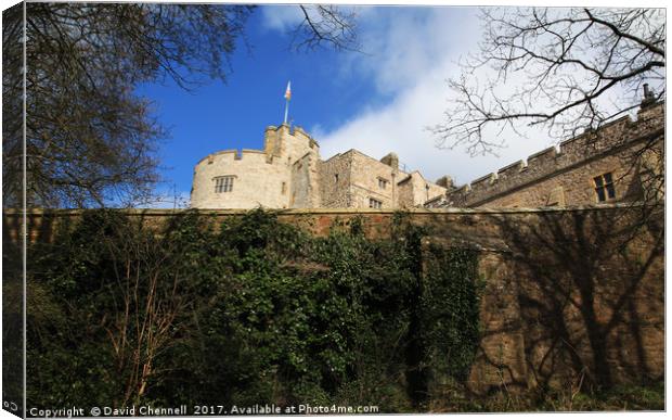 Chirk Castle  Canvas Print by David Chennell