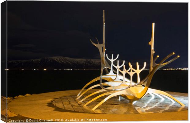 The Sun Voyager Canvas Print by David Chennell