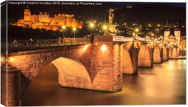  Alte Brucke Canvas Print by Vladimir Korolkov