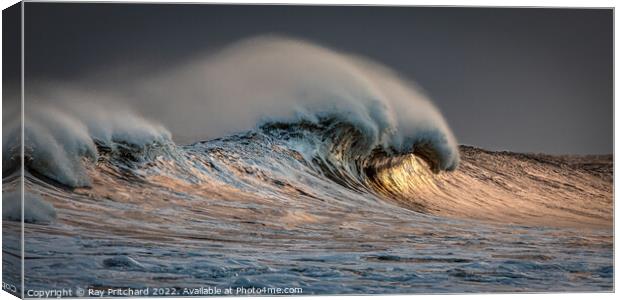 Marsden Wave Canvas Print by Ray Pritchard