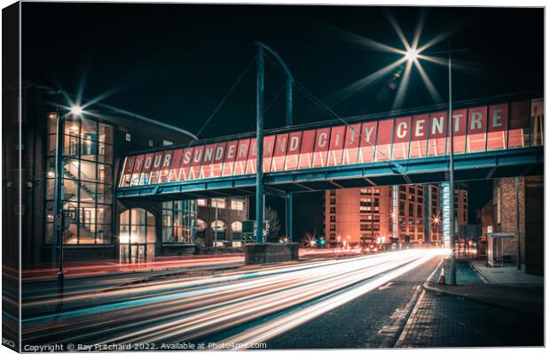 Your Sunderland Canvas Print by Ray Pritchard