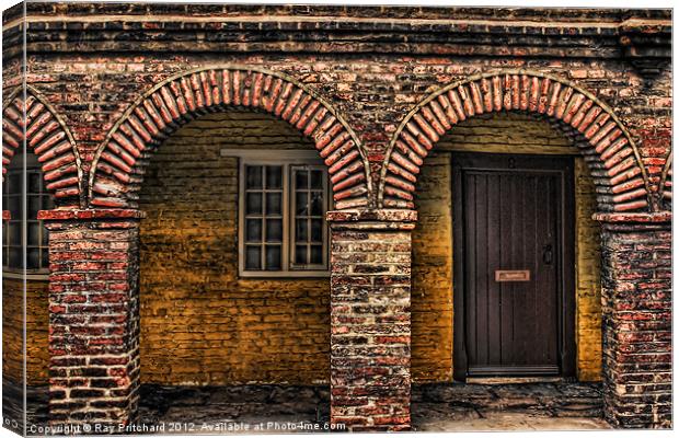 Old Doorway Canvas Print by Ray Pritchard