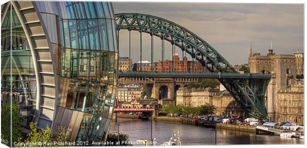 The Sage and the Bridge Canvas Print by Ray Pritchard