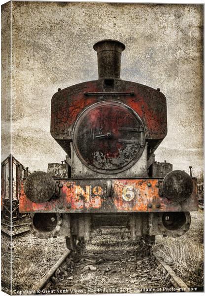 Vintage No 6 Canvas Print by Ray Pritchard