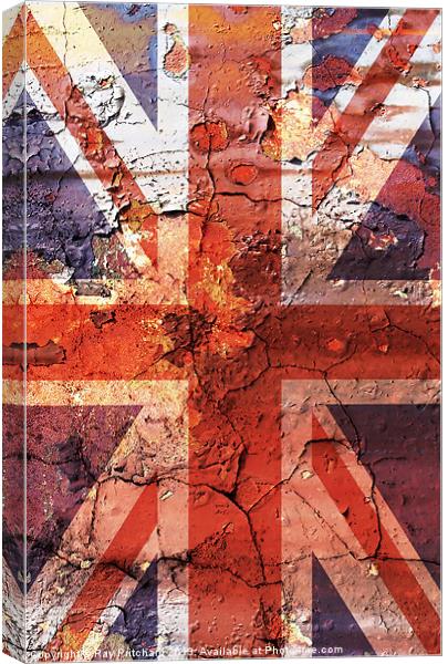 Union Flag Canvas Print by Ray Pritchard