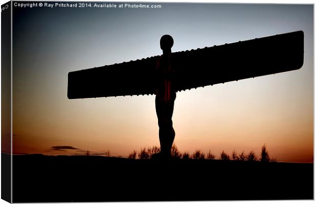 Early Morning at the Angel Canvas Print by Ray Pritchard