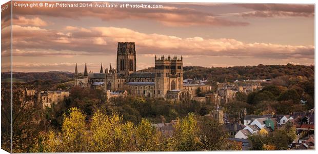  Durham Cathedral  Canvas Print by Ray Pritchard
