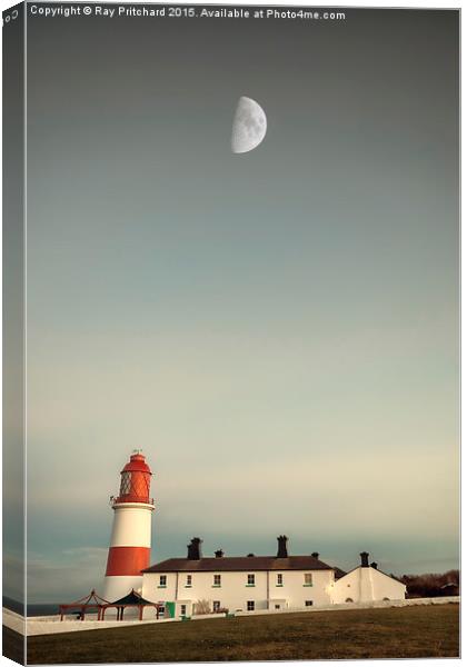  Souter and the Moon Canvas Print by Ray Pritchard