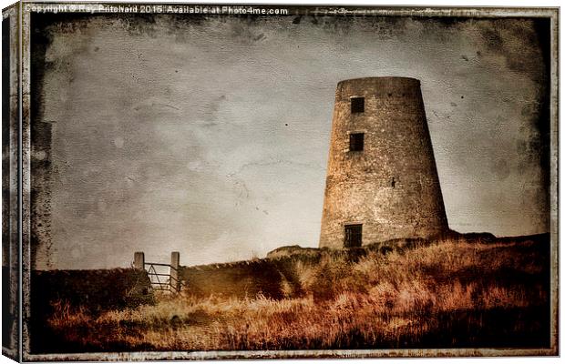  Cleadon Mill Canvas Print by Ray Pritchard