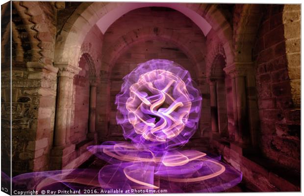 Painting with Light  Canvas Print by Ray Pritchard