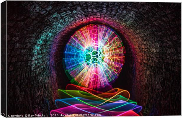 Ball of Light Underground Canvas Print by Ray Pritchard
